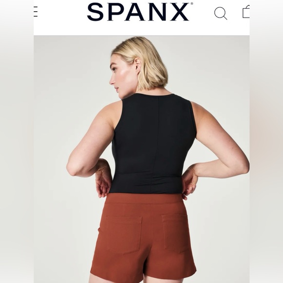 Spanx On The Go Pull On Shorts - Picture 4 of 9